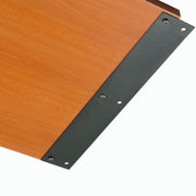 Table Top Connector Bracket by Global Industrial – 23-5/8"L x 3-1/8"W x 3-1/8"D, Metal, Black, Model 277500