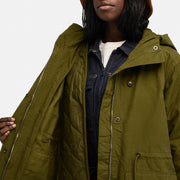 Women's 2-In-1 City Parka by Timberland – Cotton, Dark Olive, Model TB0A5ZRK