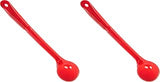 Carlisle FoodService Products Measure Miser Plastic Measuring Spoon with Long Handle, 2 Ounces, Red (Pack of 2)