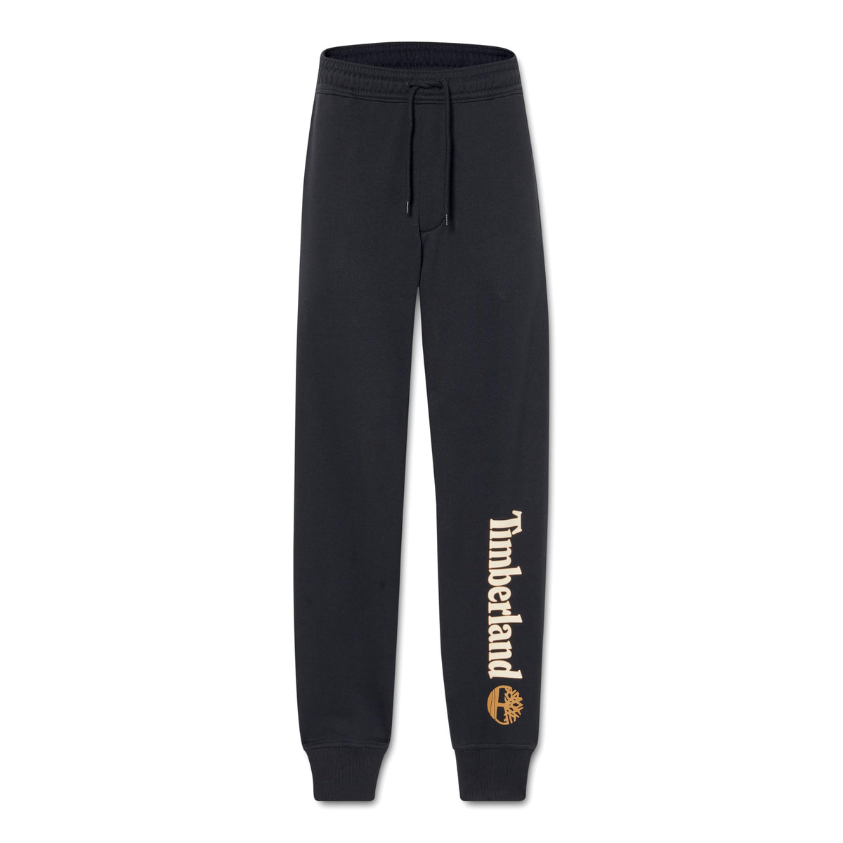Men's Linear Logo Sweatpant by Timberland – Cotton,Polyester, Black