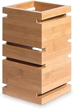 Rosseto SW100 Square Natural Bamboo Skycap Multi-Level Riser, 12" Size