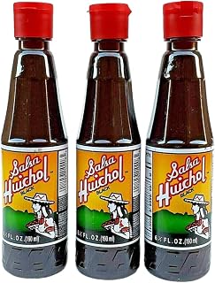 SALSA HUICHOL Huichol Salsa Negra 3 Pack, Imported from Mexico