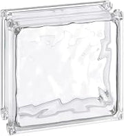 Acrylic Glass Block Clear - 6"L x 6"W x 3"H