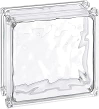 Acrylic Glass Block Clear - 6"L x 6"W x 3"H
