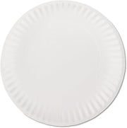 AJM Packaging AJMPP9GREWH - White Paper Plates