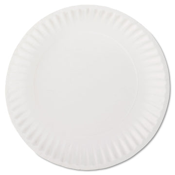 AJM PP9GREWH White Paper Plates by AJM Packaging – Medium, Paper, White, Pack of 1000, Model FBA_AJMPP9GREWH PP9GREWH