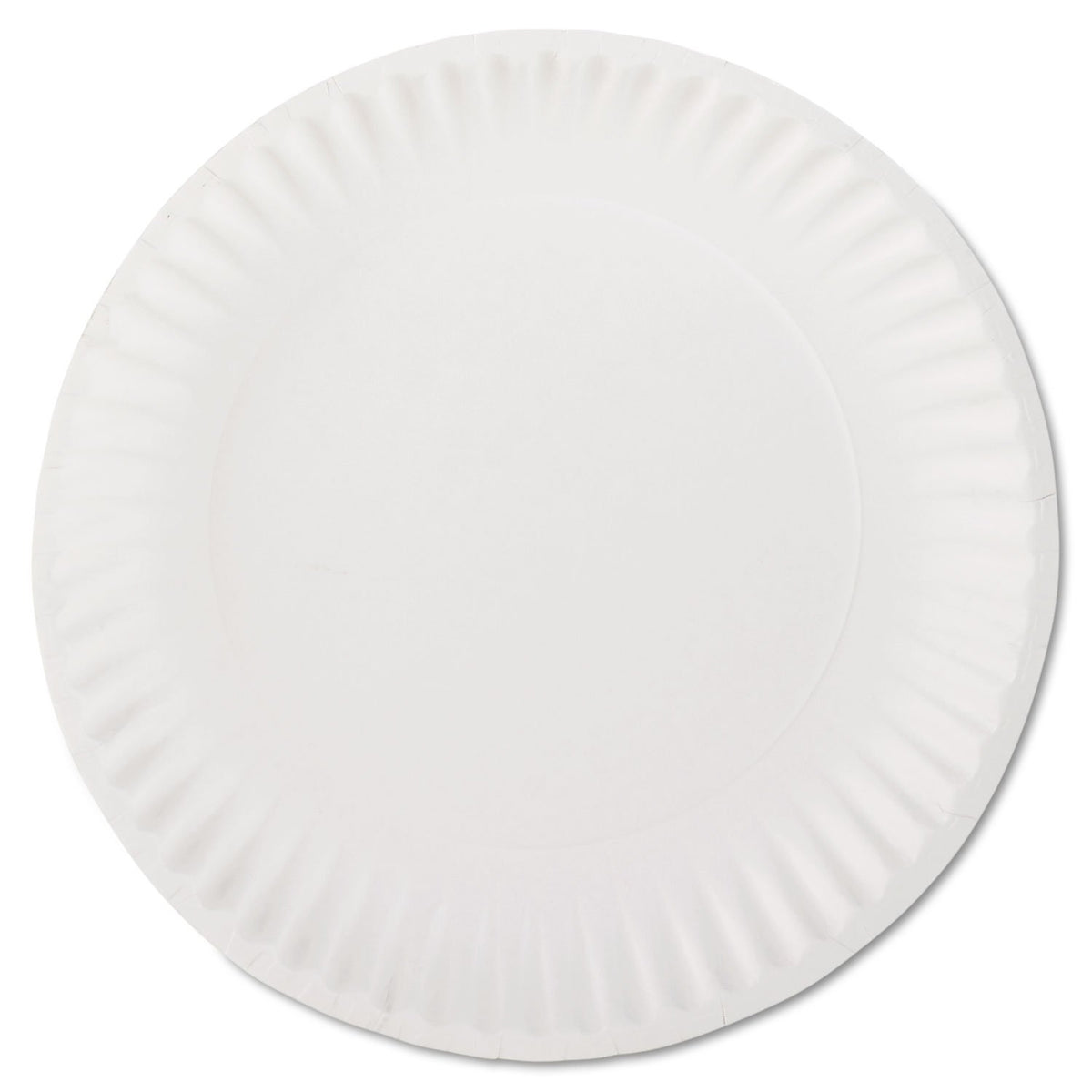 AJMPP9GREWH - White Paper Plates by AJM Packaging – 9 inches, Paper, White, Pack of 1000, Model 1814882