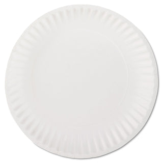 AJMPP9GREWH - White Paper Plates by AJM Packaging – 9 inches, Paper, White, Pack of 1000, Model 1814882