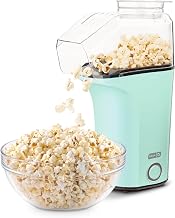 Dash Fresh Pop Popcorn Maker, 16-Cup Hot Air Popper, Aqua
