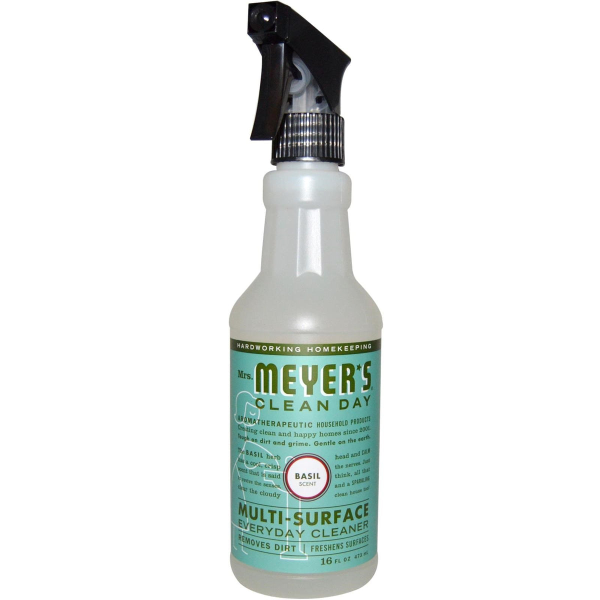Mrs. MEYER'S Basil / 16 Fl Oz (Pack of 12) / Standard Packaging All-Purpose Cleaners
