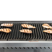 Food Equipment Countertop 24" S/S Radiant Gas Charbroiler by Globe – 24 x 20 inches, 18/10 Steel, Stainless-Steel, Model GCB24G-SR