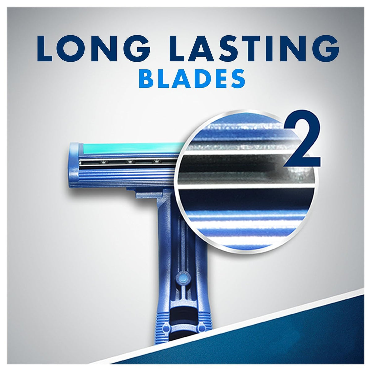 Mens Sensor Plus 2 Razor Disposable 10 Count (Pack of 2) by Gillette – 10 Count (Pack of 2), Chromium, Blue, Pack of 2, Model 11579