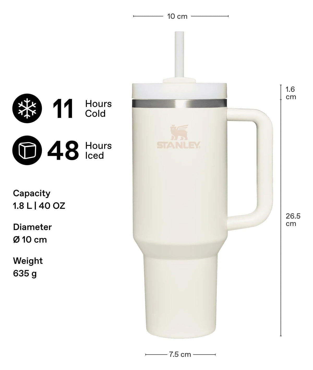 Quencher H2.0 Tumbler with Handle & Straw 30 oz | Twist On 3-Way Lid | Cupholder Compatible for Travel | Insulated Stainless Steel Cup | BPA-Free | Twilight by STANLEY – Model