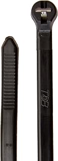 Thomas & Betts Thomas and Betts TR TY25MX Cable TIE 50LB 7" UV BLK (Pack of 1000)