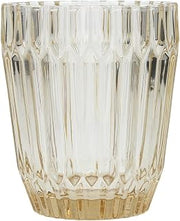 Fortessa Archie Glass Drinkware, Double Old Fashioned (Set of 6), 12.5 Ounce, Ginger Gold