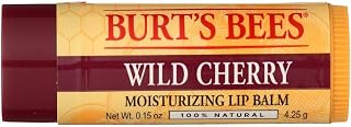Burt's Bees Lip Balm, Wild Cherry, 0.15 Ounces each (Value Pack of 12)
