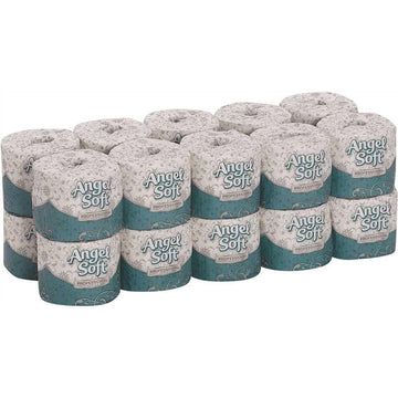 PS Bathroom Tissue by Angel Soft – 4", Paper, white, Model GEP16620 -SPR
