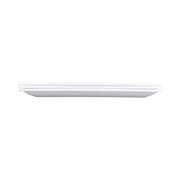 18" x 9" White Rectangular Heavy-Duty Melamine Plastic Serving Platter by Elite Global Solutions – 18" x 9", Melamine, White, Model M189RC-W