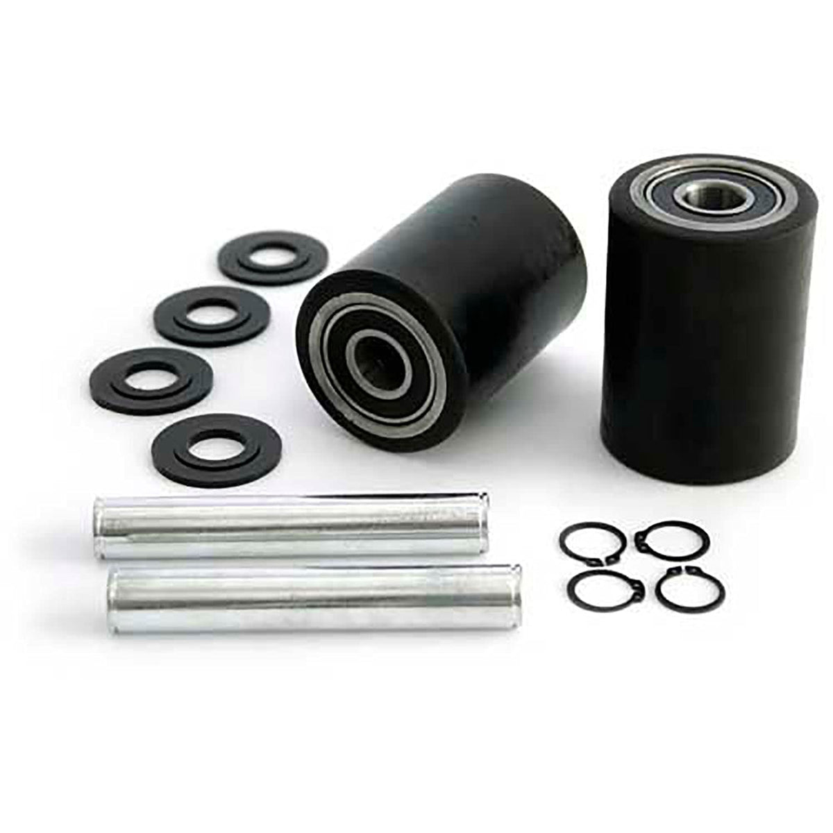 GPS Load Wheel Kit for Manual Pallet Jack by GPS - Generic Parts Service – Black, Model GWK-JETJ-LW**