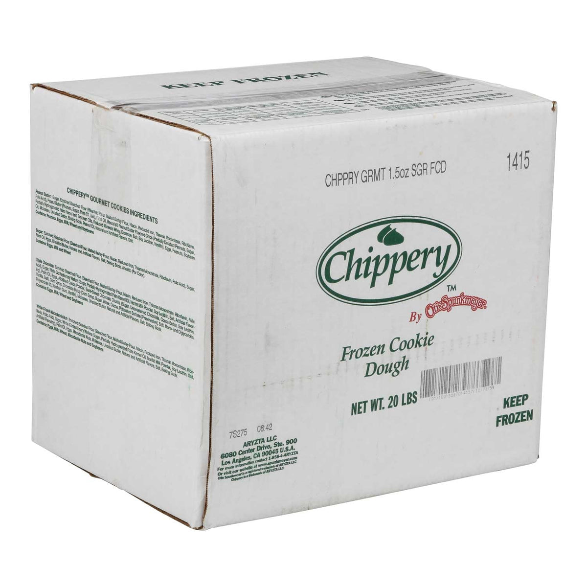 Gourmet Sugar Bagged Cookie Dough by Otis Spunkmeyer – Pack of 4, Model 1415