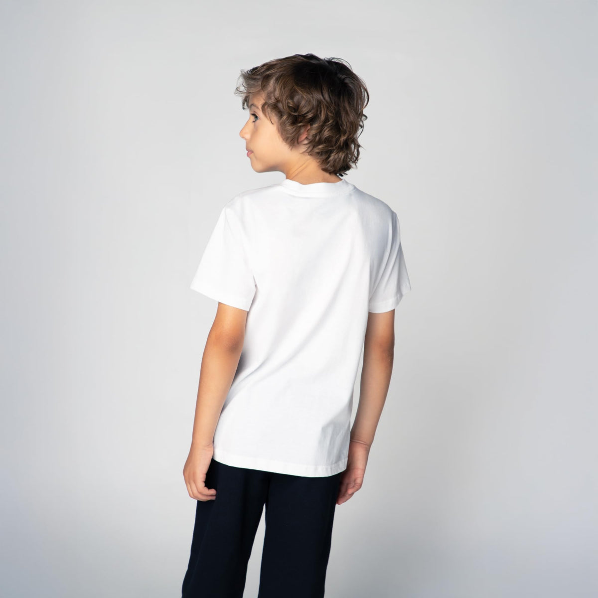 Boys Short Sleeves Tee-Shirt by Timberland – 8 Years, White, Model T60968/10P