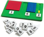 Didax Educational Resources Base Ten Decimal Frame, Multicolor 0.88 H x 11.0 L x 8.5 W