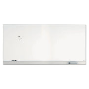 Iceberg Silver, White / 48"W x 32"H / 1 Dry Erase Boards
