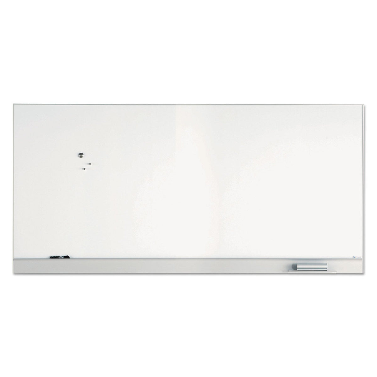 Iceberg Silver, White / 48"W x 32"H / 1 Dry Erase Boards