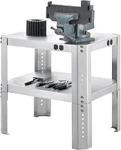 Global Industrial Adjustable Height Machine Stand, 430 Stainless Steel