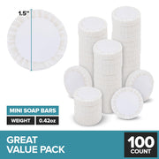 Stock Your Home 1000 / 0 Ounce (Pack of 1000) / White Hand Wash
