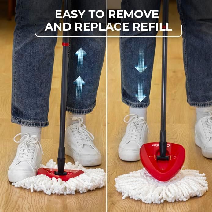 O-Cedar EW + 2 Refills W/Citrus PACS / Red / 1 Mops & Bucket Sets