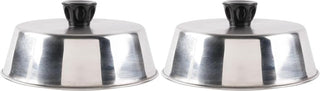 American Metalcraft BA640S Round Stainless Steel Basting Covers, 6 ½" Dia. (Pack of 2)