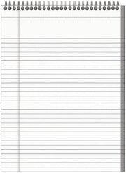Mead Cambridge Legal Pad, 8-1/2 x 11-3/4 in, Navy - MEA59882, 5 Packs
