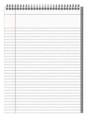 Cambridge Legal Pad by Mead – white, Pack of 5