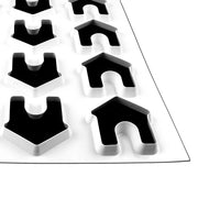 Cookie-Cutter Sheet by Martellato – Plastic, White, Model DogHouse-20
