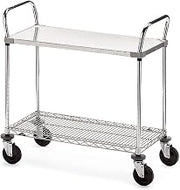 Metro Galvanized/Wire Carts, 36" W x 18" D x 39-1/2"H