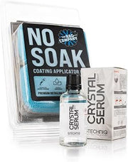 The Rag Company Gtechniq CSL Ceramic Coating 50 ml No Soak Coating Applicator Kit Bundle