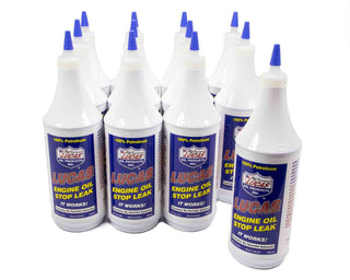 Engine Oil Stop Leak 12x1 Quart by Lucas Oil – 12 x 1 qt.", Model 10278-12
