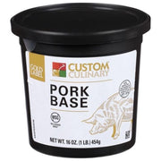 Gold Label Pork Base by Custom Culinary – 16.0 Ounce (Pack of 6), Pack of 6