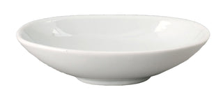 Ventana Oval Bowl with Foot by Vertex China – 6 inches, 6.0 ounces, Porcelain, Porcelain White, Pack of 36