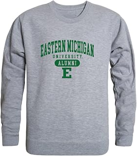 BHFC Eastern Michigan University Eagles EMU College Alumni Fleece Crewneck Sweatshirt