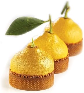 Pavoni Pavoflex Silicone Baking Mold Freezing Mould, "Citron” (Lemon)