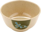 G.E.T. 0172-W-EC White 12 oz. Melamine Bowls, Brown