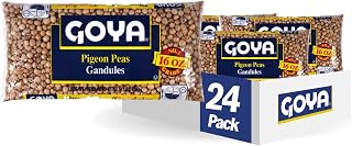 Goya Foods Pigeon Peas, Gandules, Dry, 16 Ounce (Pack of 24)
