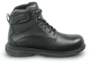 Mens 6 Black Newberg MaxTRAX Steel Toe SRO Boot 12.0 EW by SR Max – 12 X-Wide, Leather, Black, Model 5300