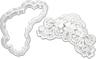 Fat Daddio's Heart Swag Acrylic Impression Cutter