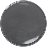 Chicago Metallic BĀKALON Thin Crust Pizza Pan, 10" dia. x 3/8" deep | 10" dia. x 3/8" deep, hand wash only, 14 gauge hardcoat anodized aluminum, pre-seasoned