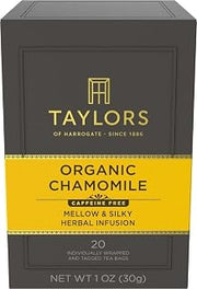 Taylors of Harrogate Organic Chamomile Herbal Tea, 20ct (Pack of 1)
