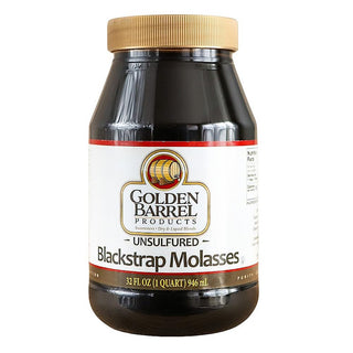Unsulfured Molasses by GOLDEN BARREL – 32 Fl Oz (Pack of 1), Model BLAWM-12/32