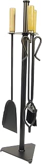 Imex The Fox 12008-f – Pack of 3 Pc Fireside Set Triangular (Wrought Iron)